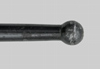 Thumbnail image of the Uruguay M1900 sword bayonet.