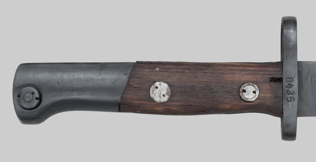 Image of Yugoslavian M1924 bayonet.