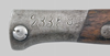 Thumbnail image of Yugoslavia M1948 knife bayonet with large serial number.