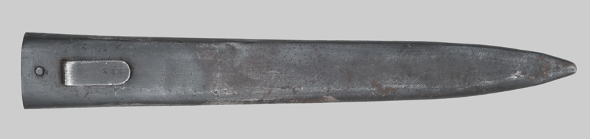 Images of Yugoslavian reworked Serbian M1899 bayonet.