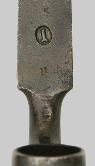 Image of Prussian M1809 Socket Bayonet.