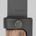 Thumbnail image of Czechoslovakia VZ-58 knife bayonet with wood grip.