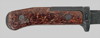 Thumbnail image of Czechoslovakia VZ-58 knife bayonet with lower crossguard extension and extended tang.