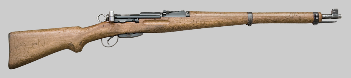 Image of Swiss Schmidt-Rubin K31 short rifle.